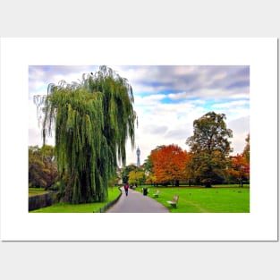 Autumn Trees Regent's Park London England Posters and Art